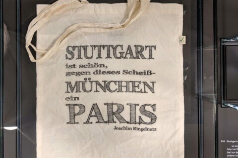 Stuttgart ist schön gegen München und Paris – Museum für Stuttgart, StadtPalais.