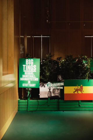 Ausstellung im StadtPalais Stuttgart mit Reggae, Dancehall und Soundsystems.