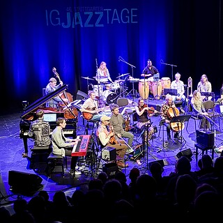 Jazz- und Percussionensemble bei IG Jazz Tage im StadtPalais Stuttgart.